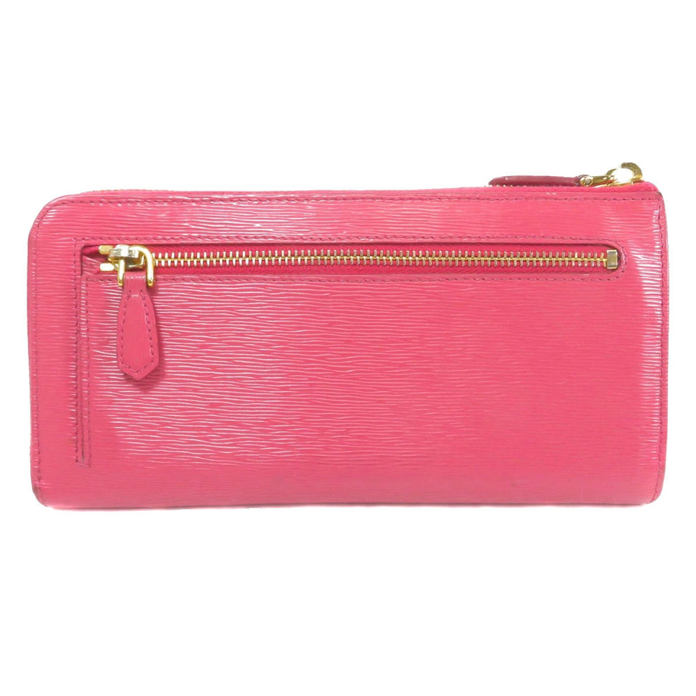 Prada leather Wallet motif long